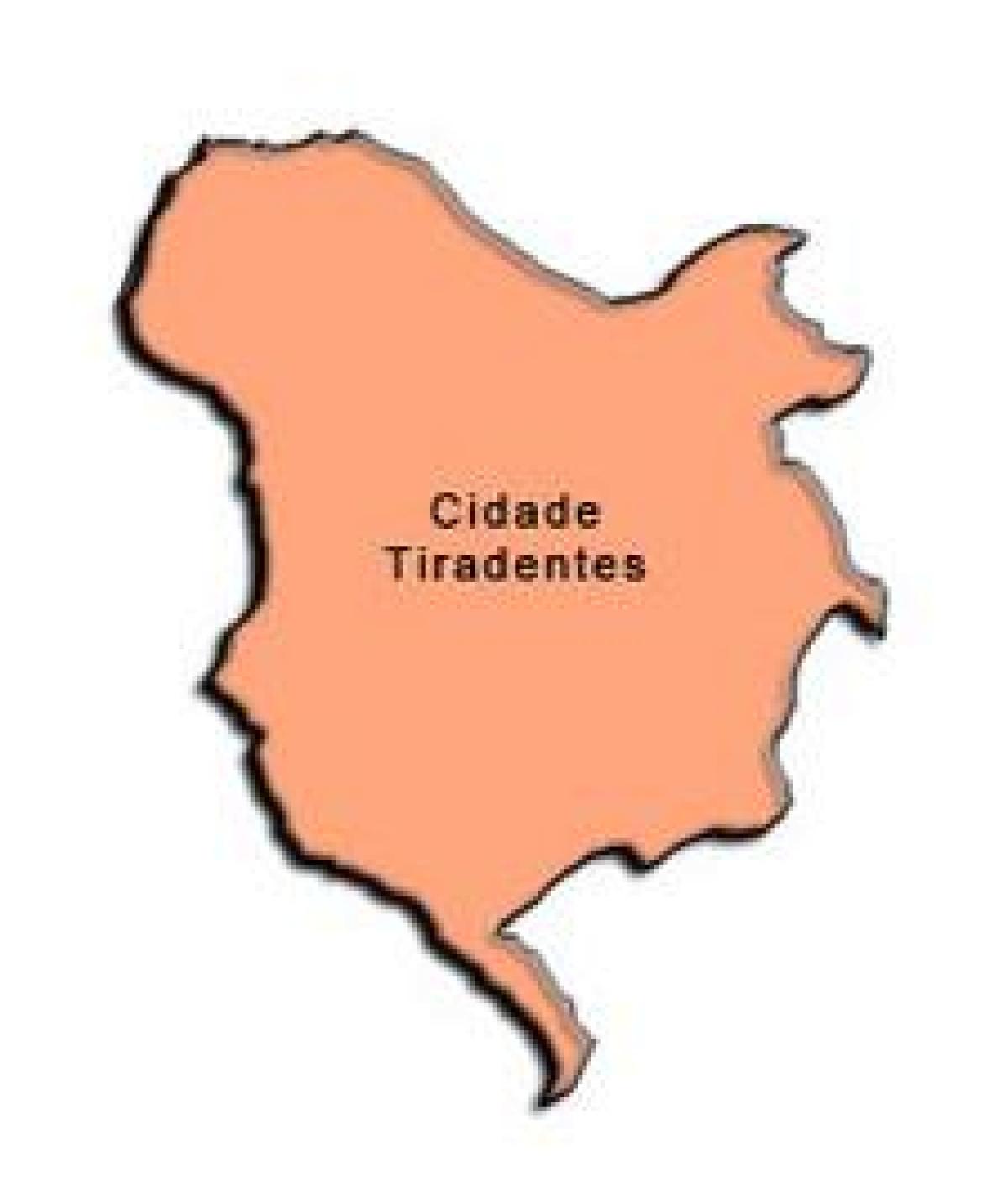Зураг Cidade Tiradentes дэд prefecture