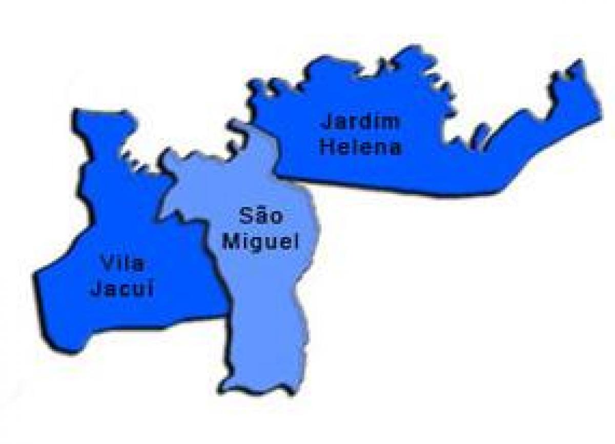 Газрын Сан Мигель Paulista дэд prefecture