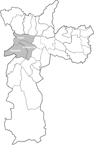 Зураг бүсийн Oeste Сао Пауло