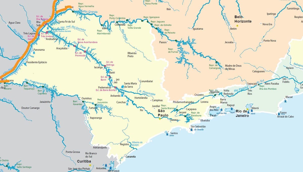Зураг Сан Паулогийн гол