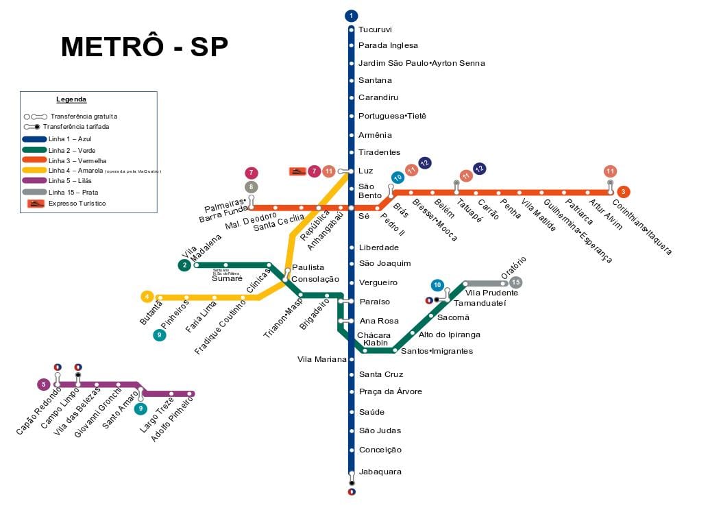 Зураг Сао Пауло метро