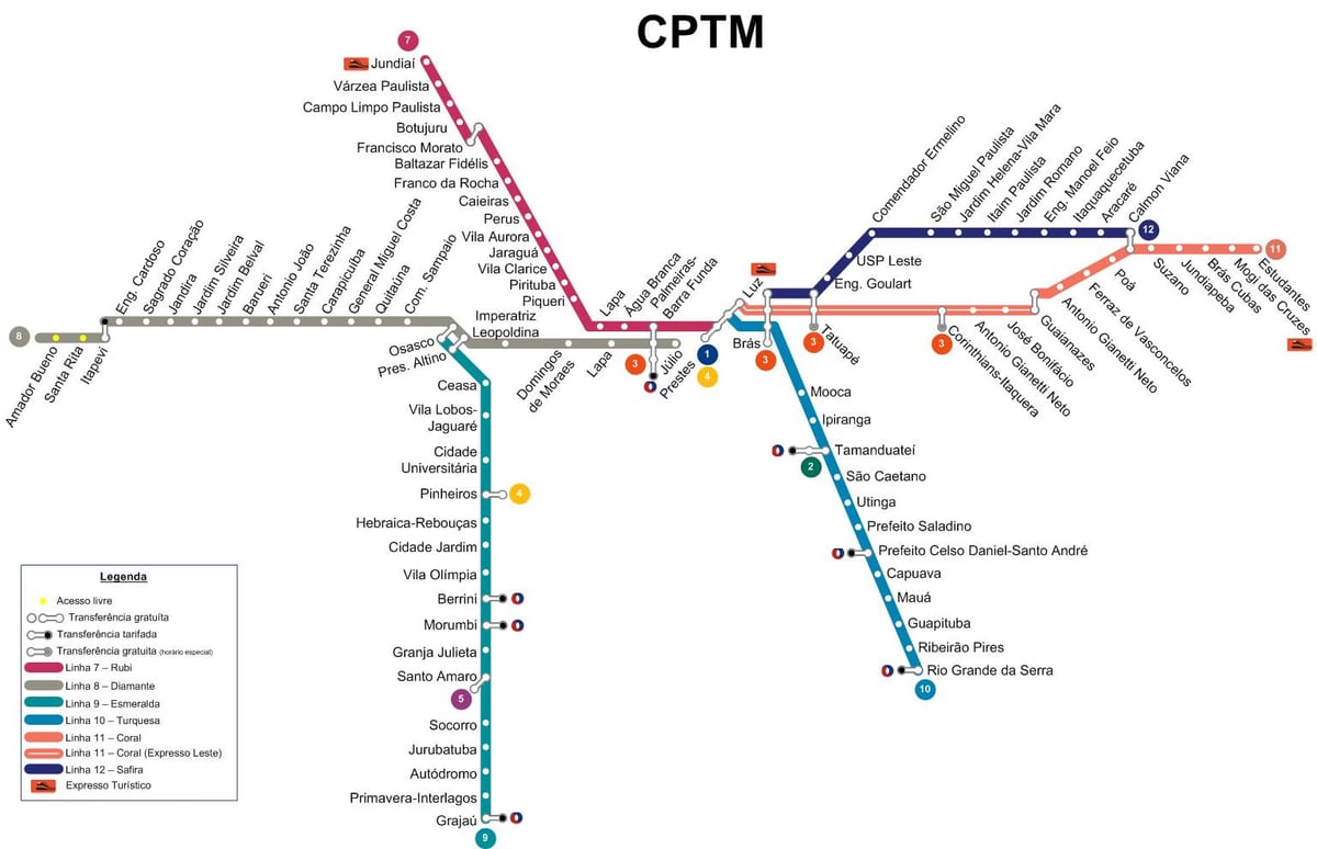 Зураг Сао Пауло CPTM