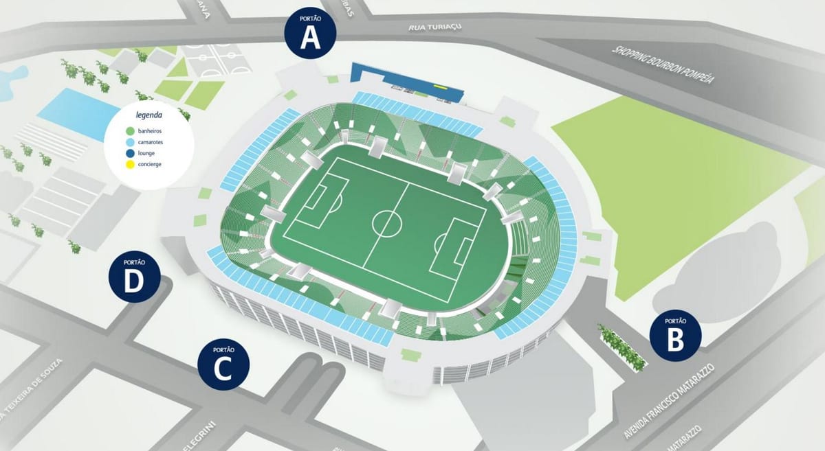 Зураг Allianz Parque Түвшний 4