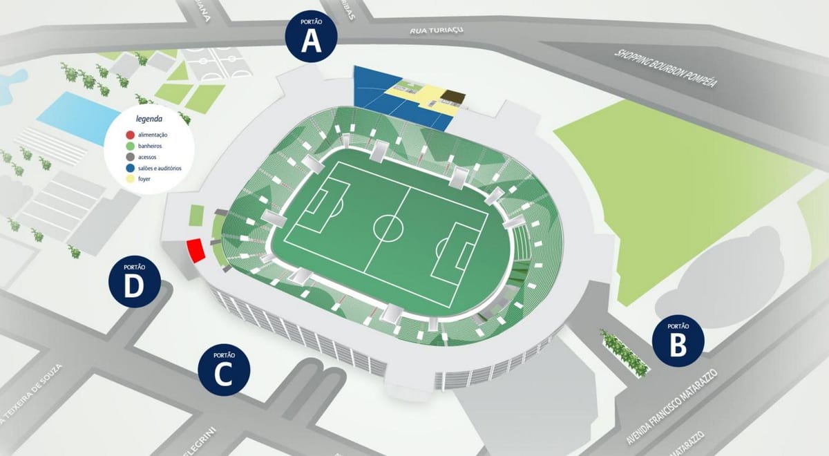 Зураг Allianz Parque - Түвшин 1