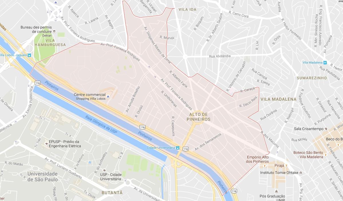 Зураг Alto де Pinheiros Сао Пауло