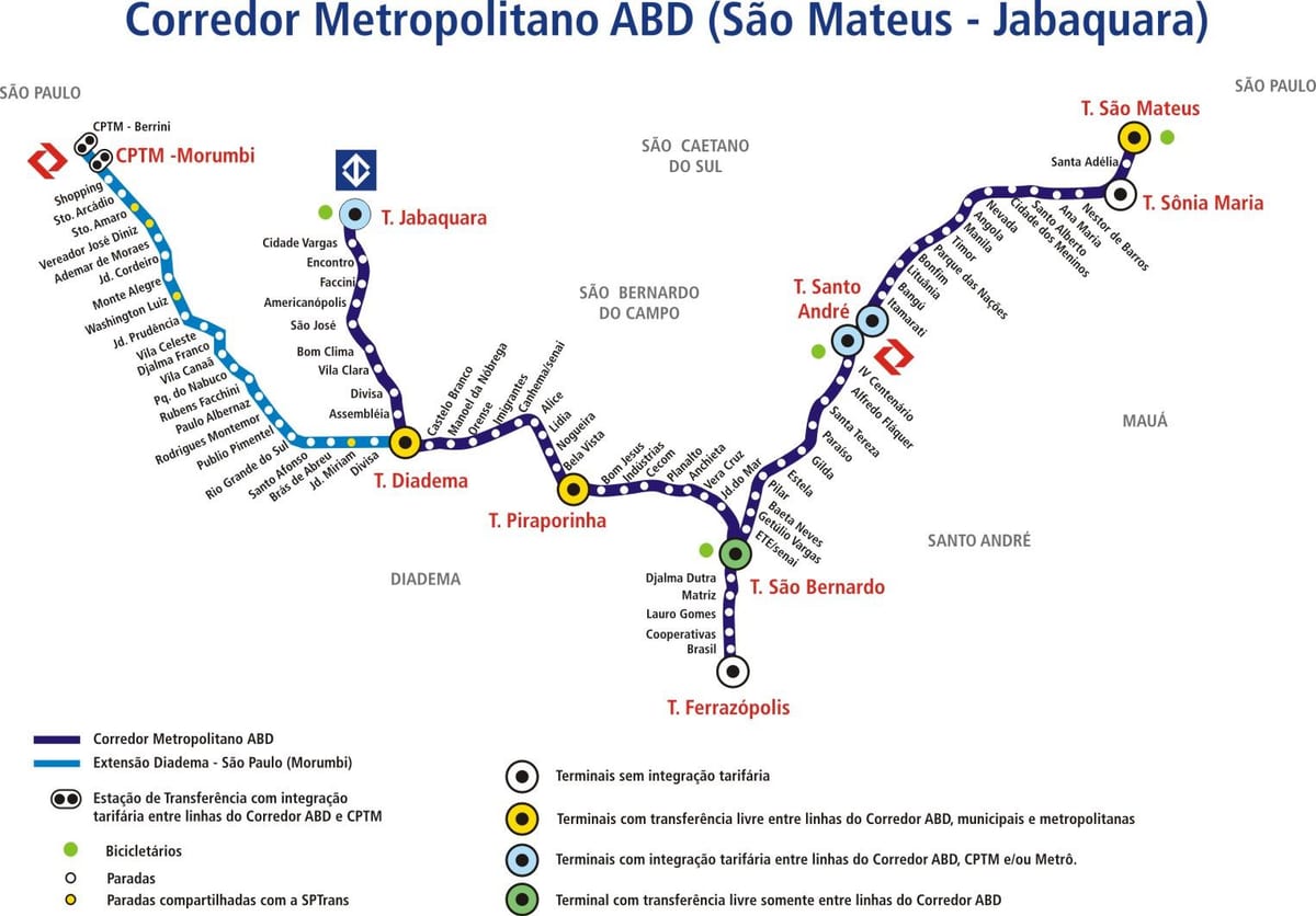 Зураг corredor metropolitano ABD
