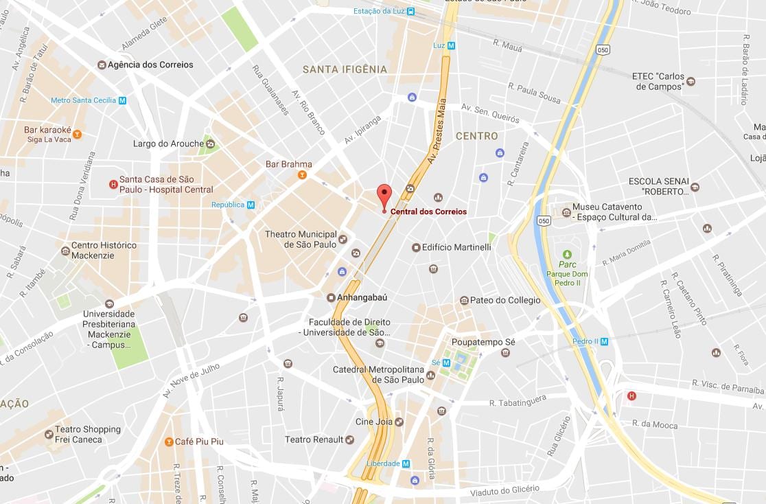 Зураг Palácio dos Correios Сао Пауло