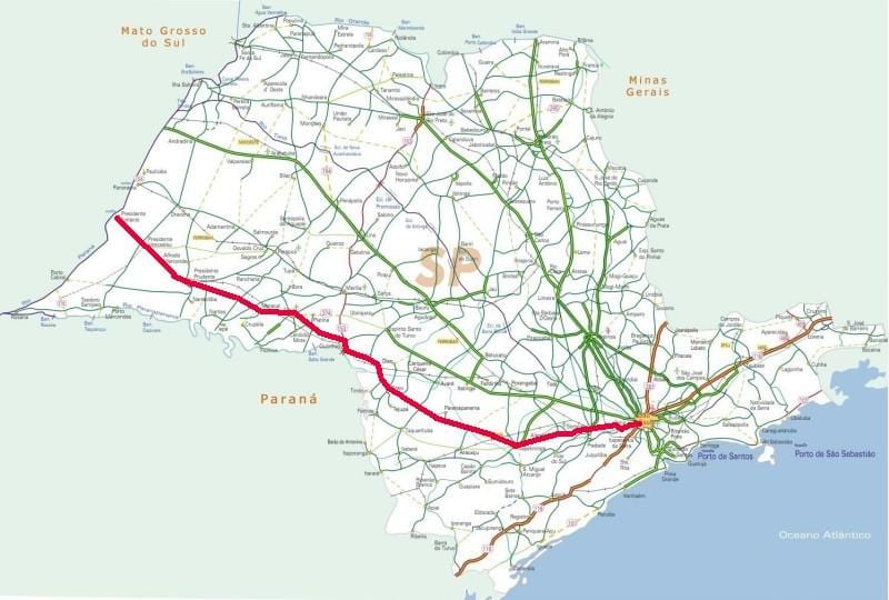 Зураг Raposo Tavares авто замын - SP 270