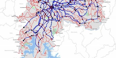 Зураг автобусны терминал нь Улсын Сан-Пауло