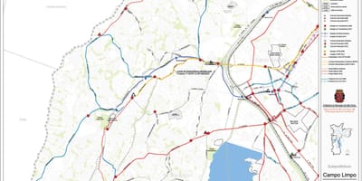 Зураг Кампо Limpo Сао Пауло - Нийтийн тээвэр