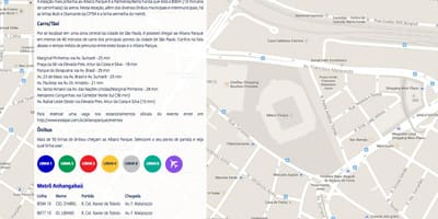 Газрын зураг олж авах Allianz Parque