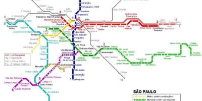 Зураг Сао Пауло monorail