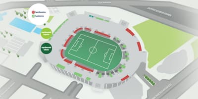 Зураг Allianz Parque - Бага bleachers