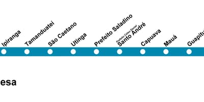 Зураг CPTM Сао Пауло - Line 10 - Туркойз